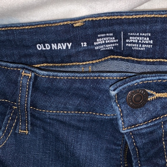 Old navy Jeans size 12 perfect condition - Picture 2 of 2